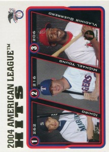 Topps 1st Edition AL Hits Leaders
